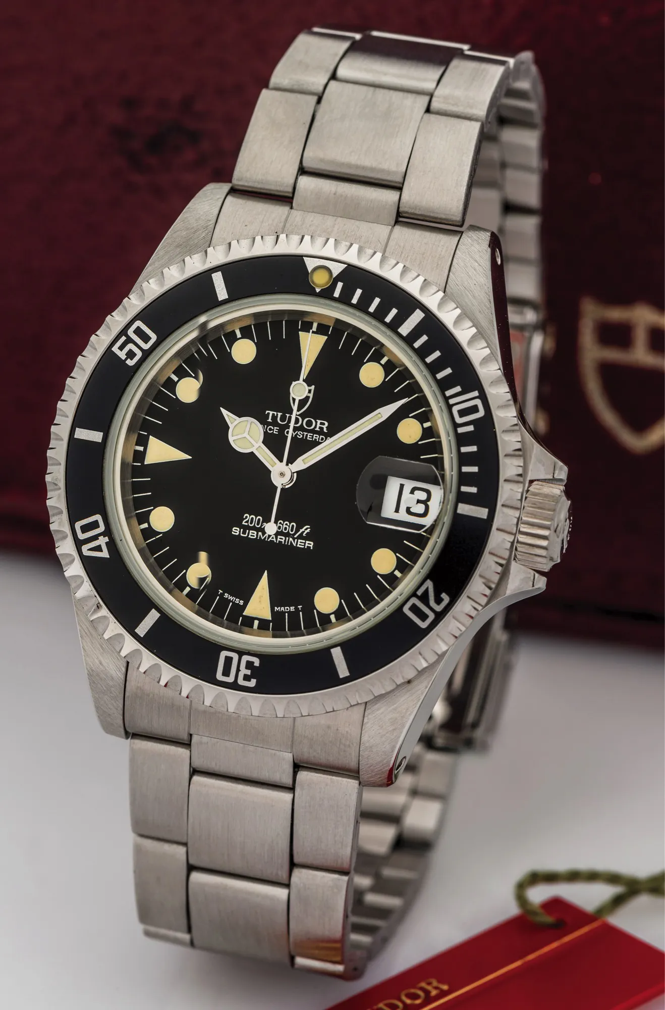 Tudor Submariner 79190 40mm Stainless steel Black