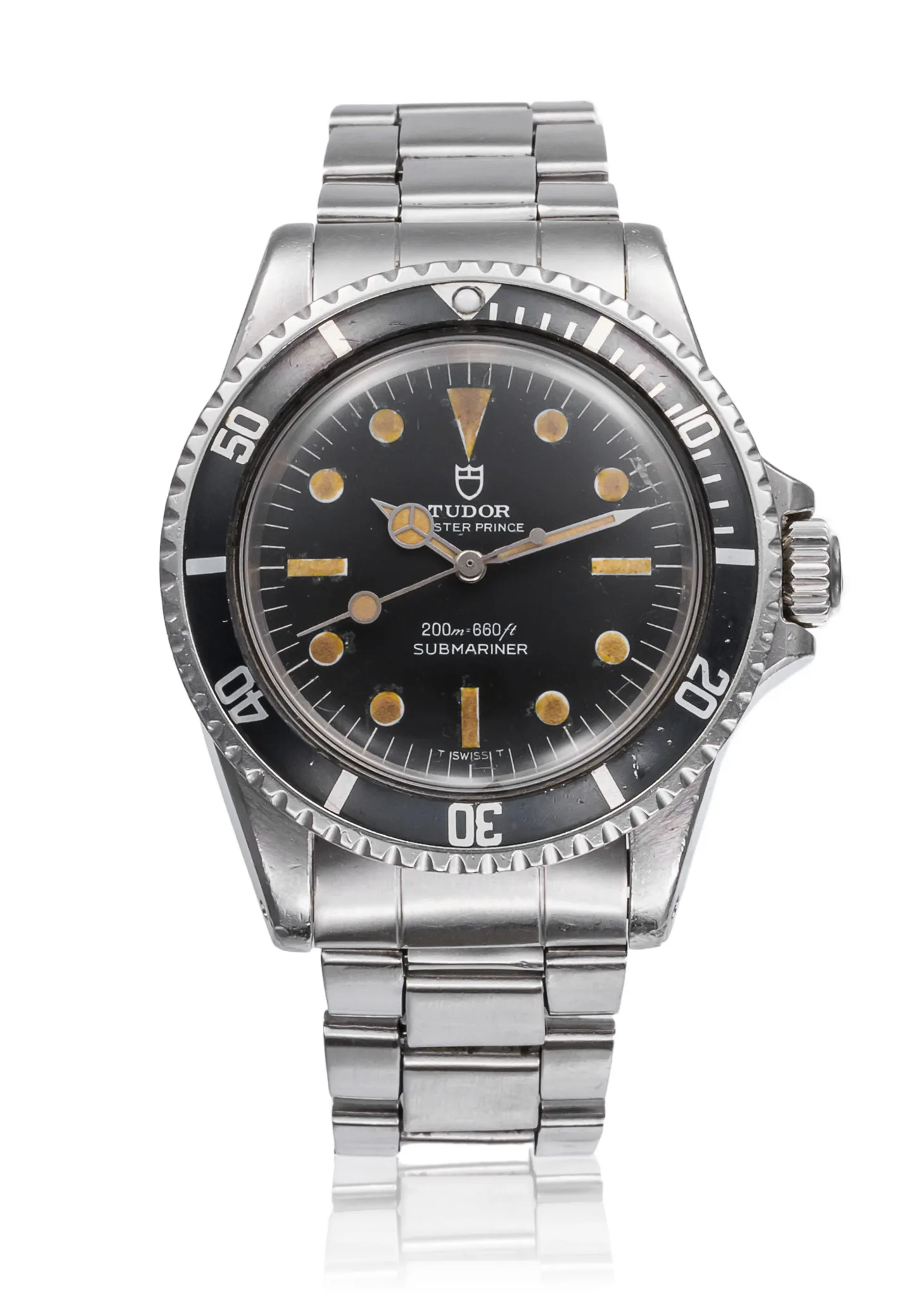 Tudor Submariner 7016 40mm Stainless steel Black