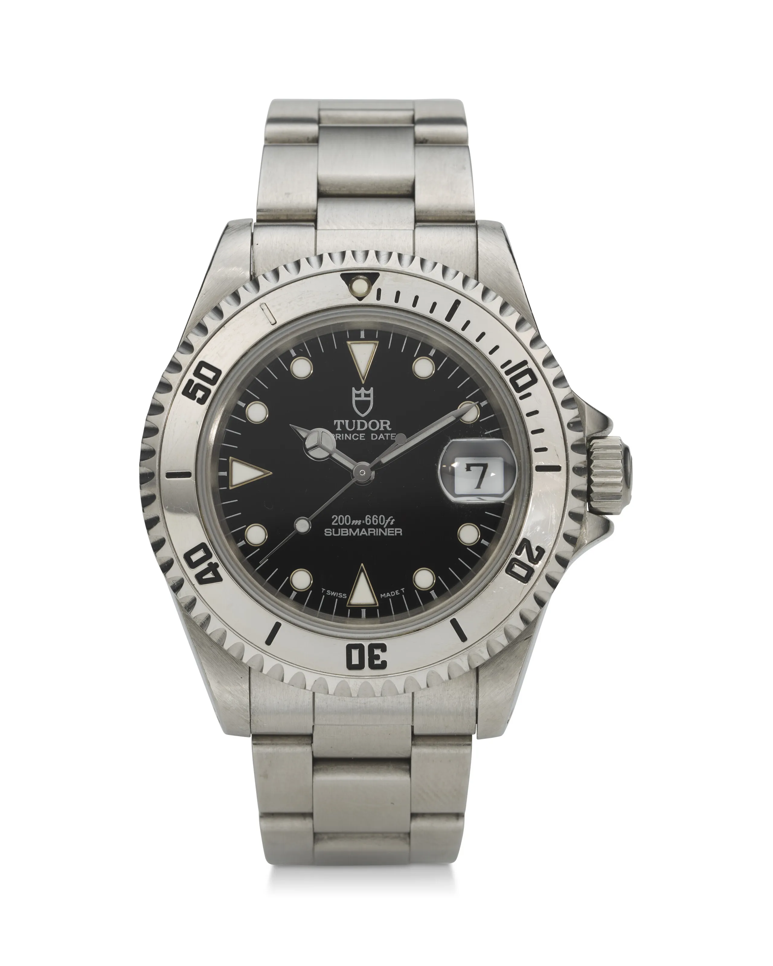 Tudor Submariner 79190 40mm Stainless steel Black