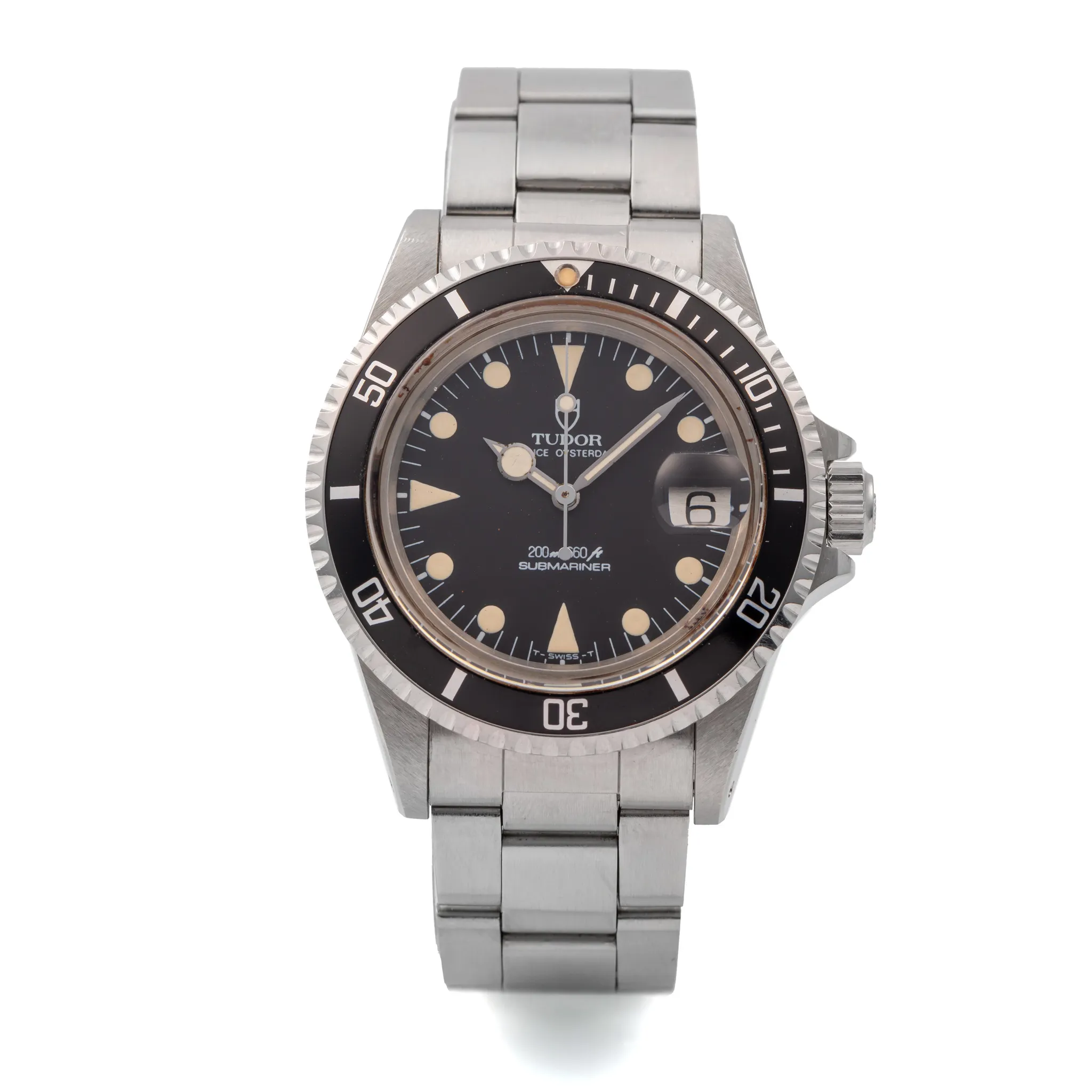 Tudor Prince Oysterdate Submariner 76100 39mm Stainless steel Black