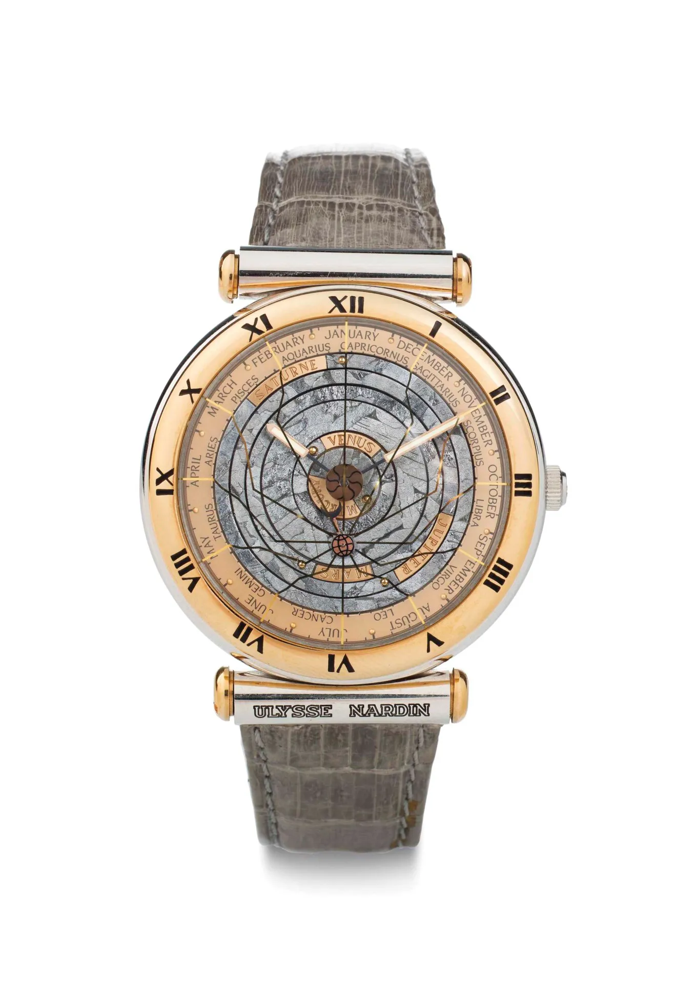 Ulysse Nardin Planetarium Copernicus 800-22 40mm Rose gold and White gold Grey