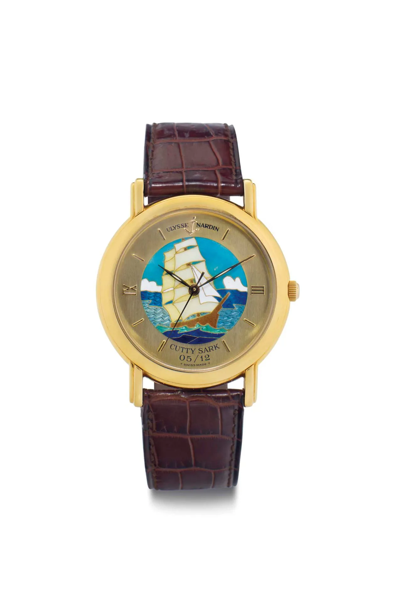 Ulysse Nardin San Marco 131-77-9 37mm Yellow gold Enamel