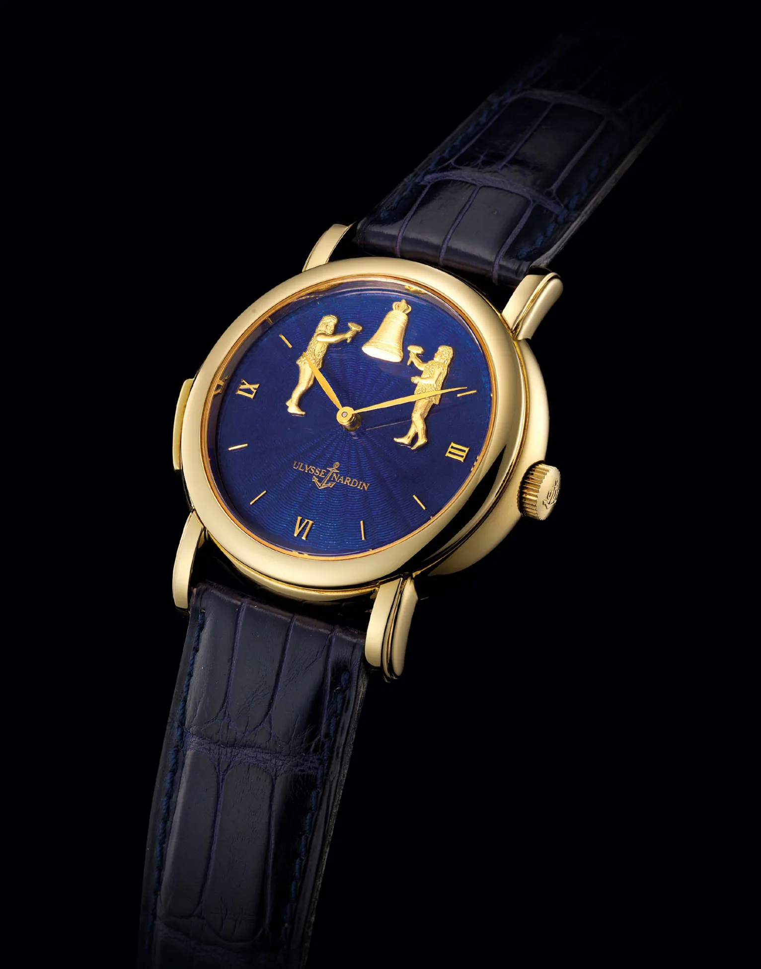 Ulysse Nardin San Marco 701-22 39mm Yellow gold Turqoise