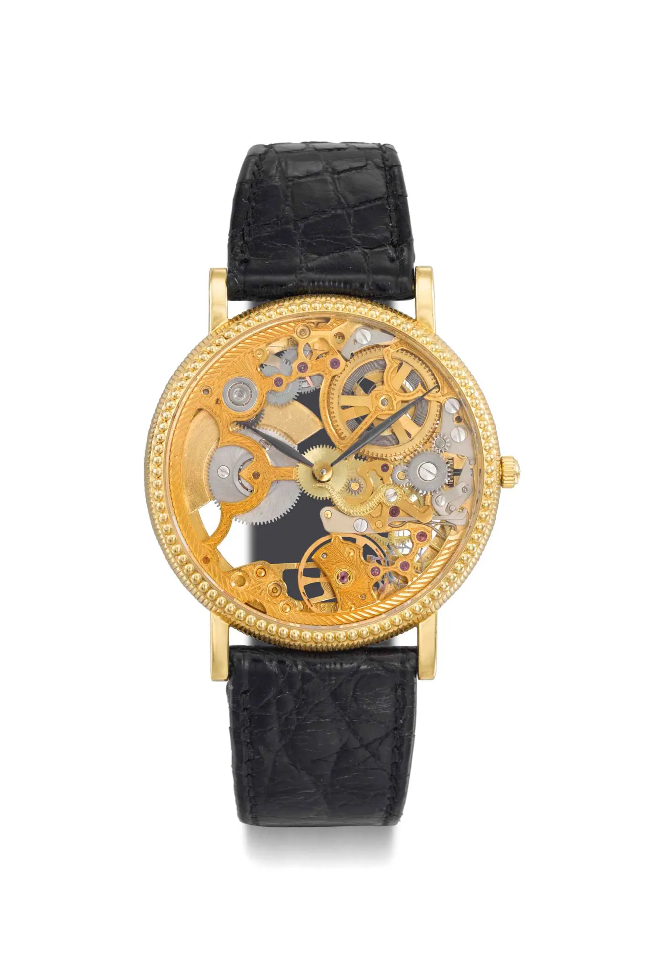 Universal Genève 151.11.662 32.5mm Yellow gold Skeletonized