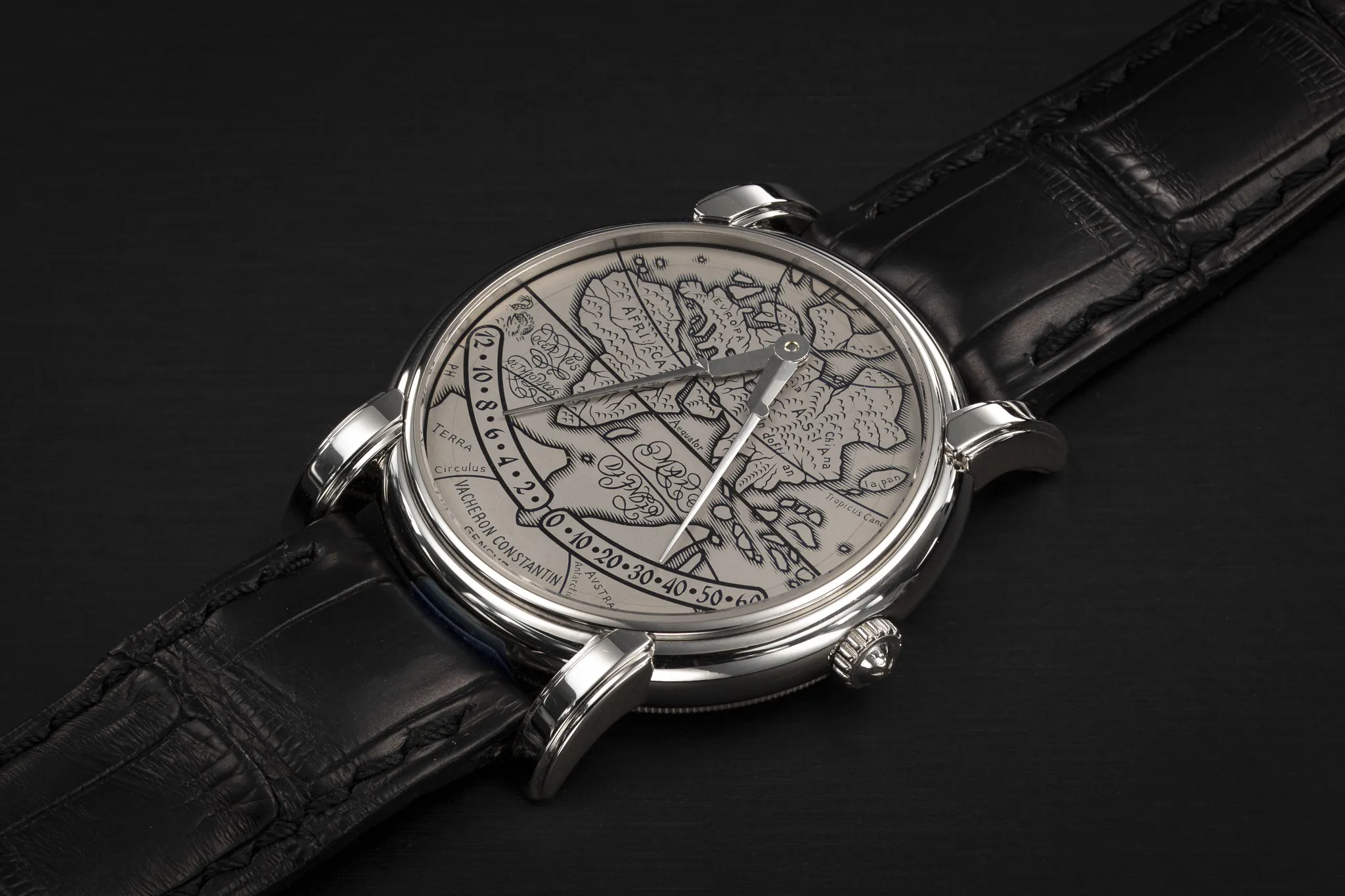 Vacheron Constantin Mercator 43050 36mm Platinum Enamel