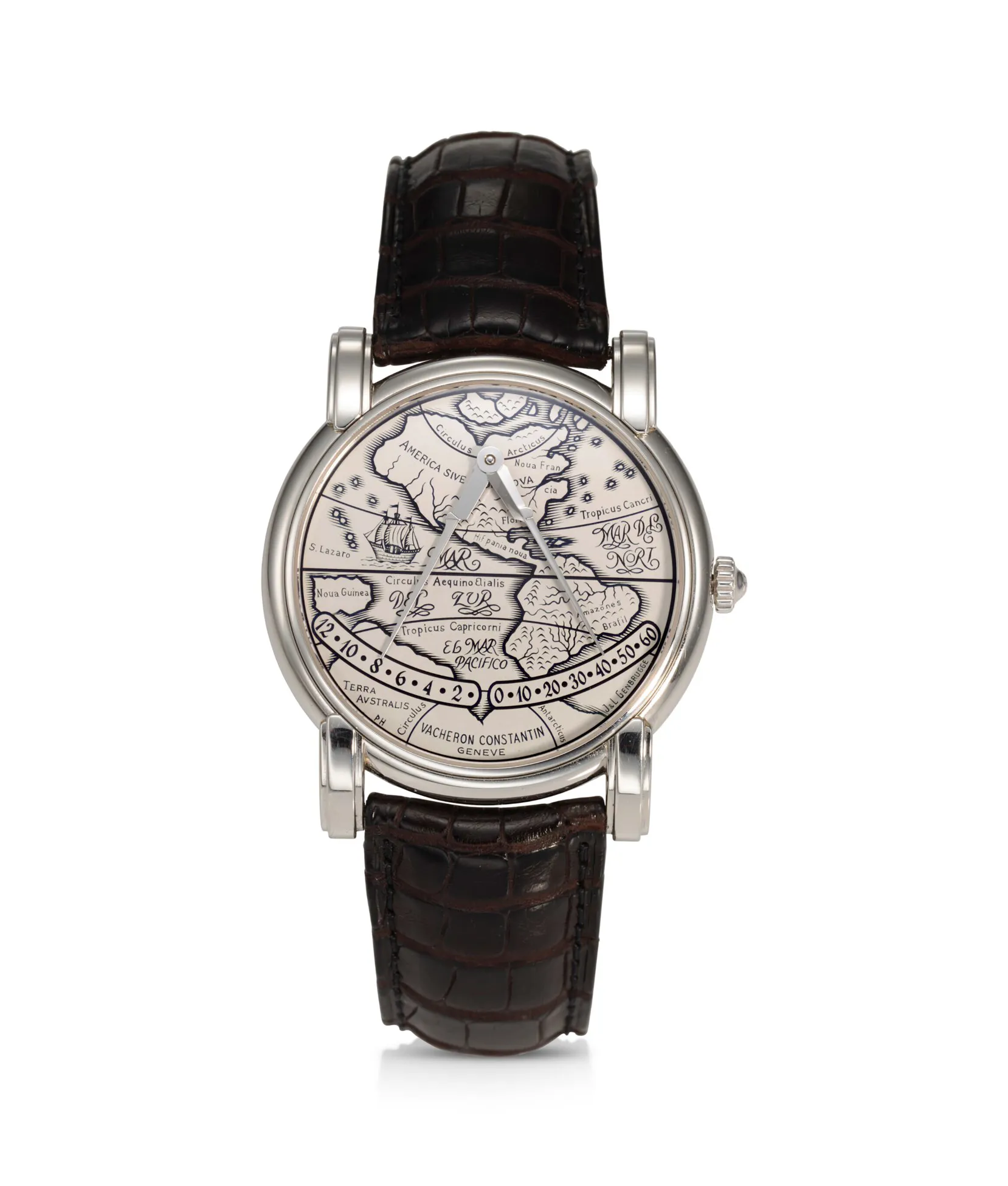 Vacheron Constantin Mercator 43050 36mm Platinum Enamel