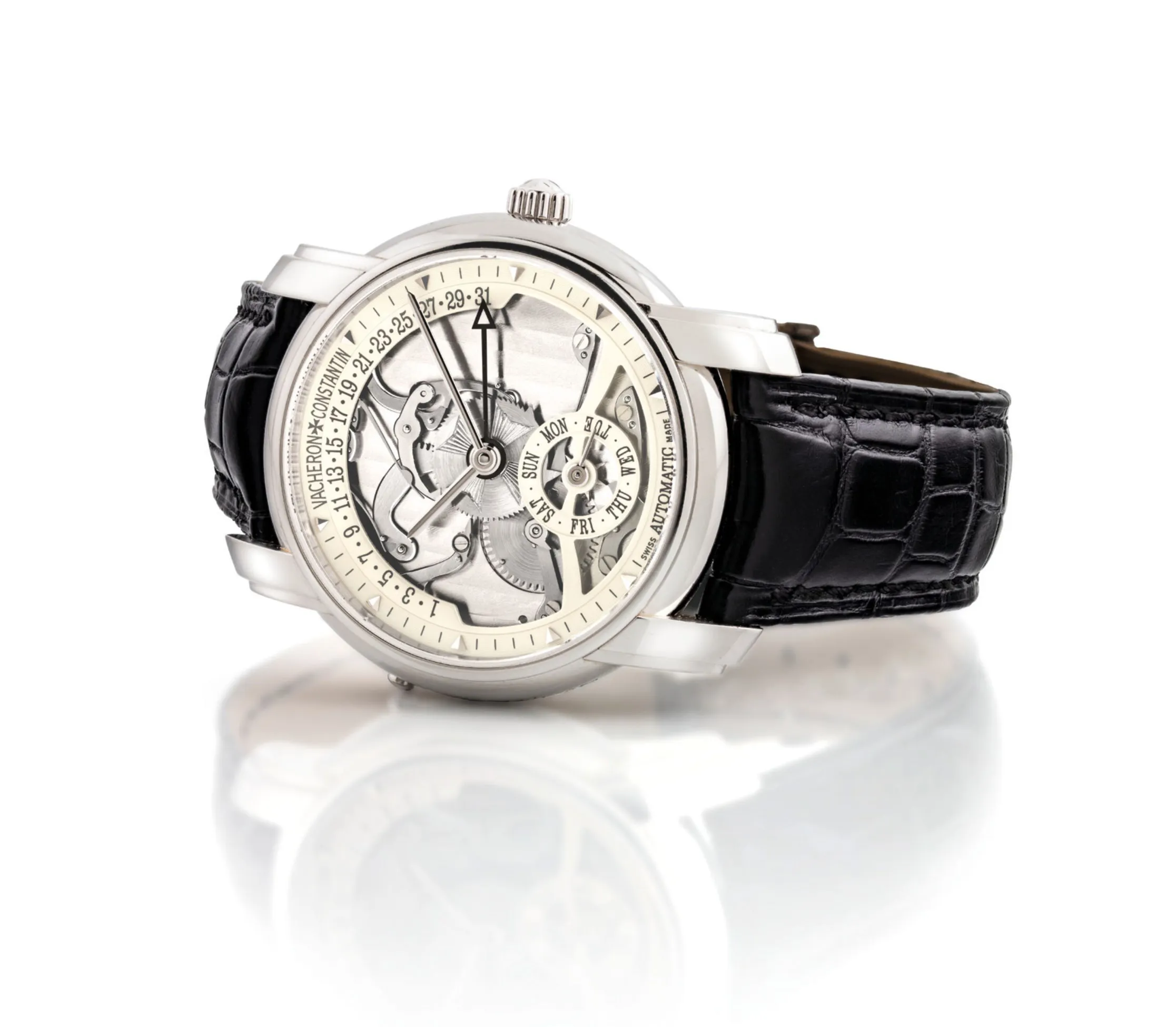 Vacheron Constantin Patrimony 47245 37mm Platinum Skeletonised