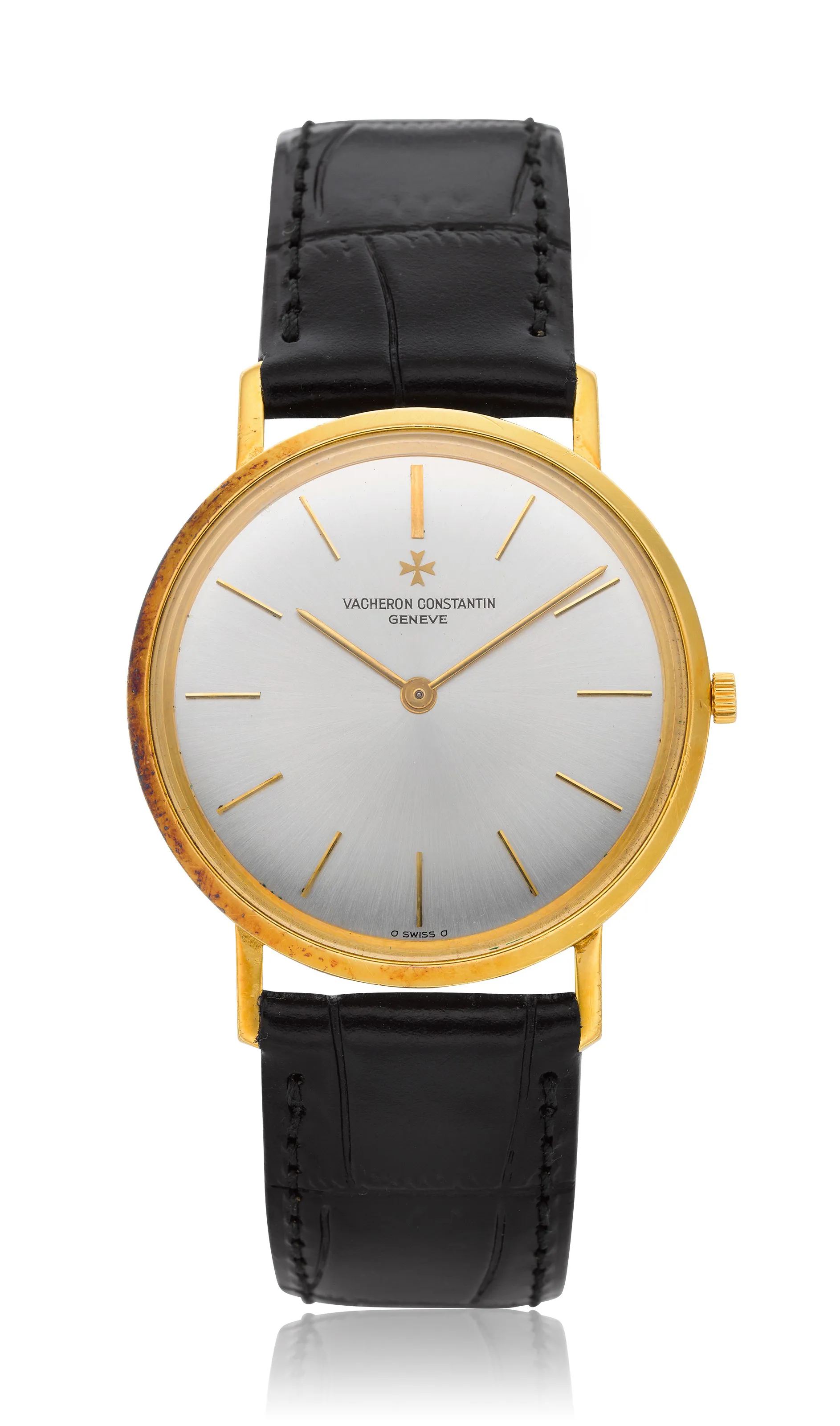 Vacheron Constantin 6115 33mm Yellow gold Silvered