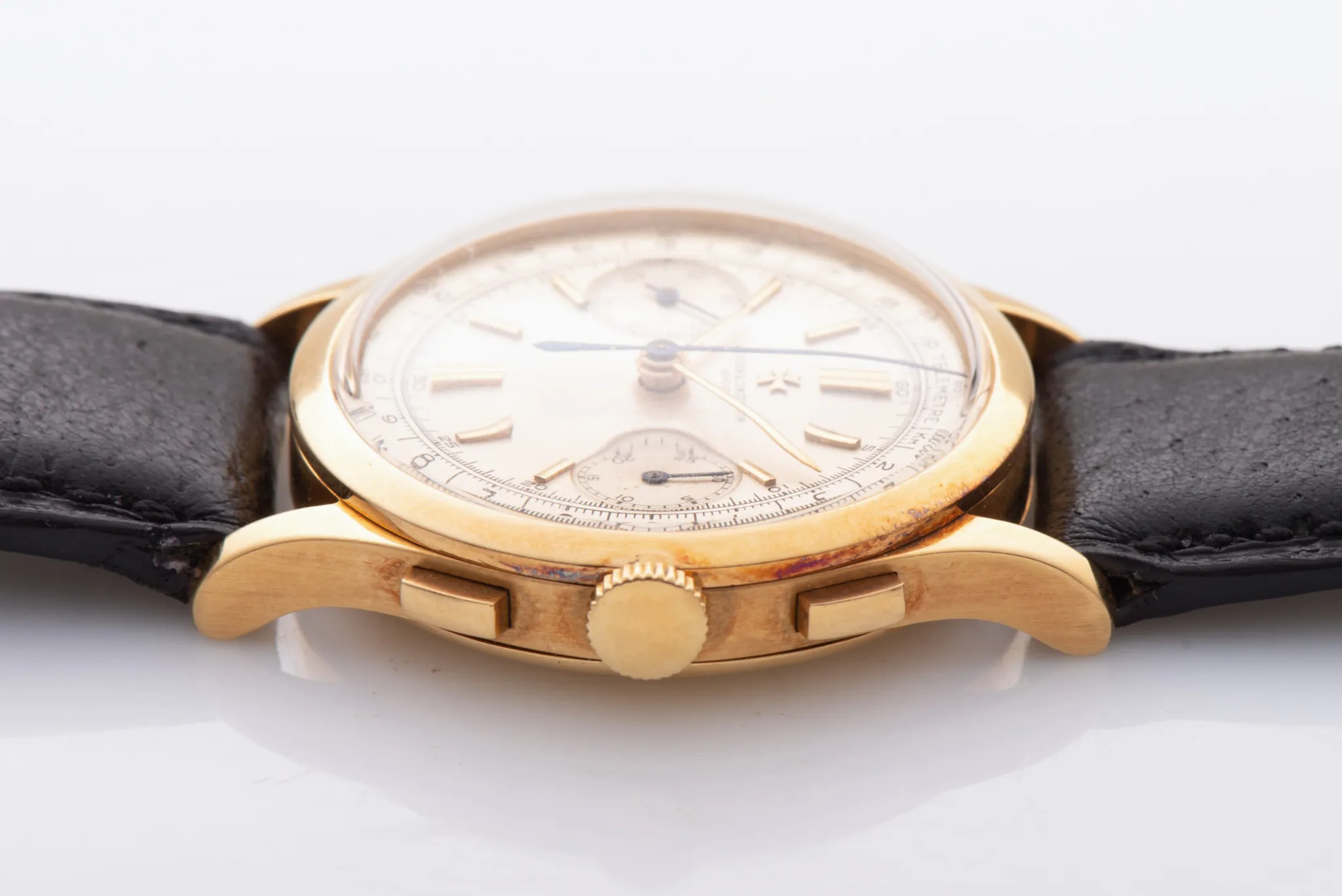 Vacheron Constantin Chronograph 4072 34.5mm Yellow gold Silver 3