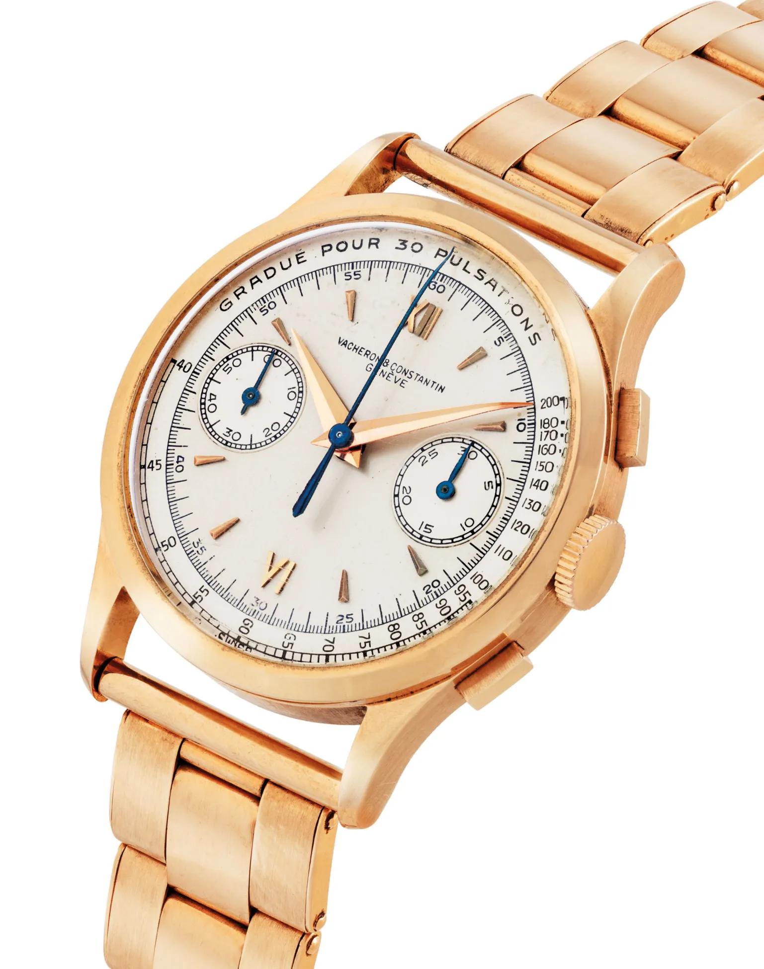 Vacheron Constantin Historique Chronograph 4072 35mm Rose gold White