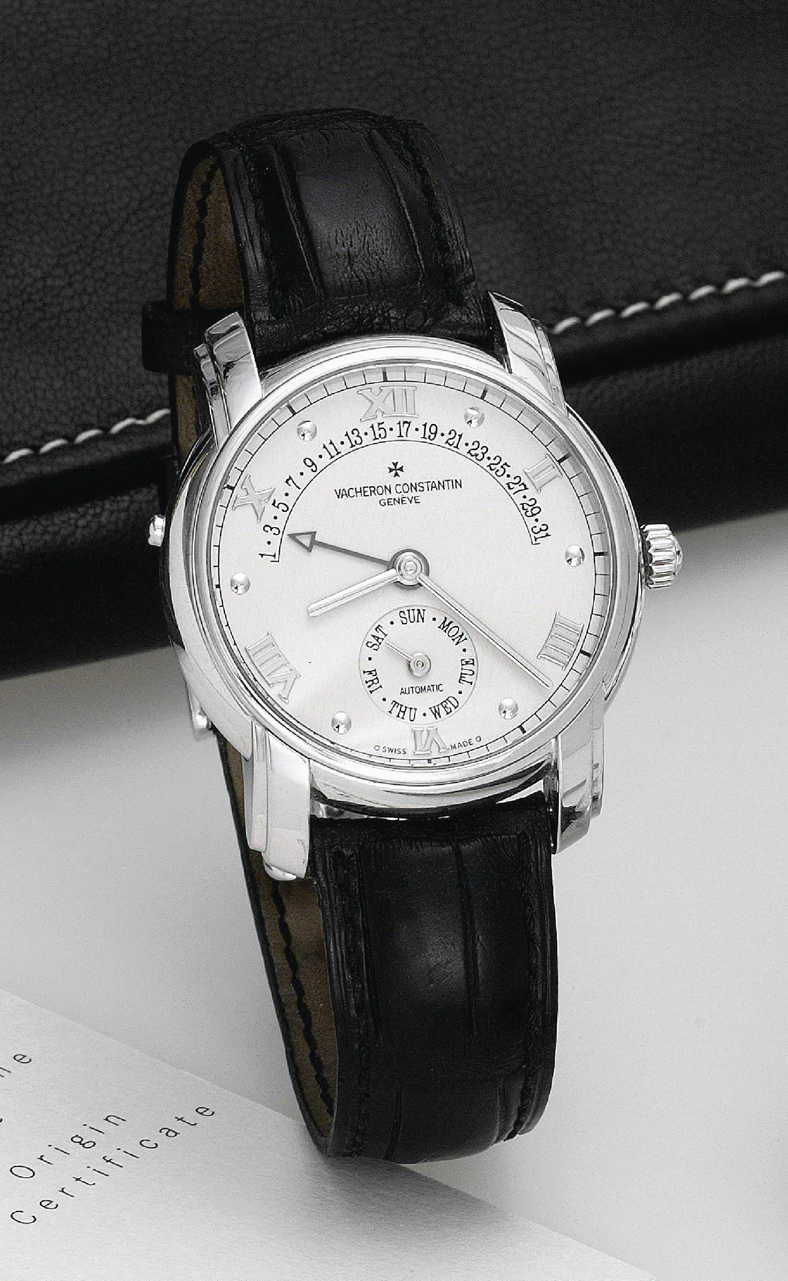 Vacheron Constantin Patrimony 47245 37mm White gold Silver