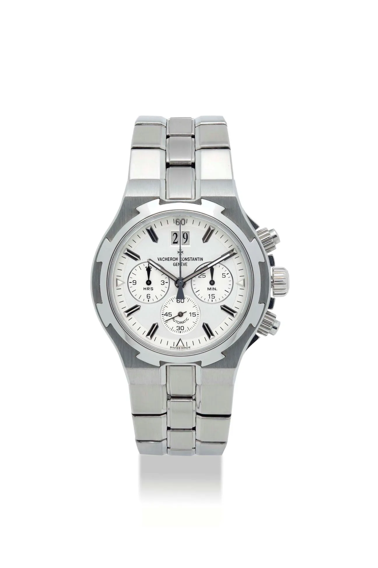 Vacheron Constantin Overseas Chronograph 49140 41mm Stainless steel Silver