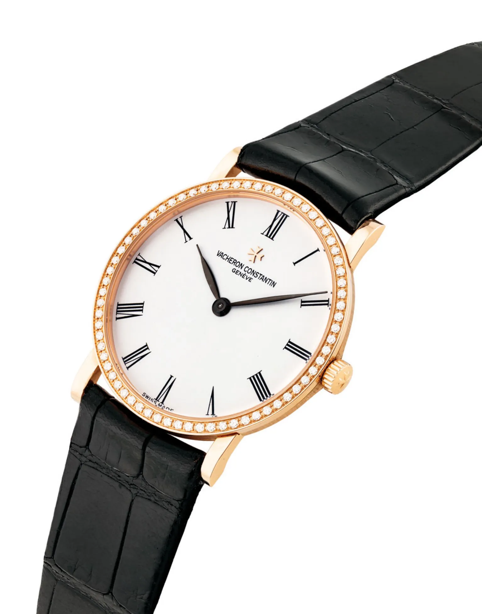 Vacheron Constantin Patrimony 33093/3 32mm Rose gold White