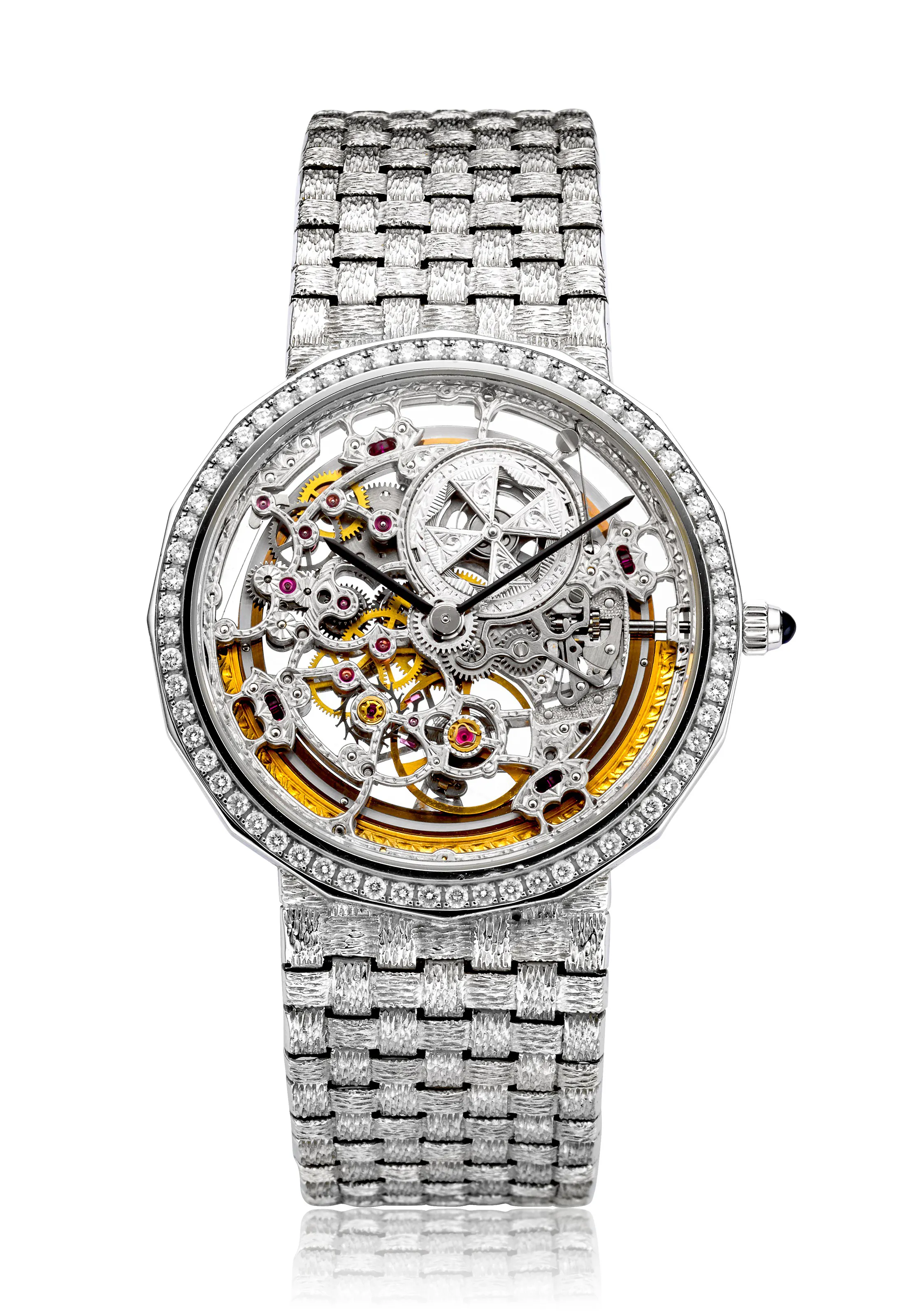 Vacheron Constantin Patrimony 43502/206G 34mm White gold Skeletonized