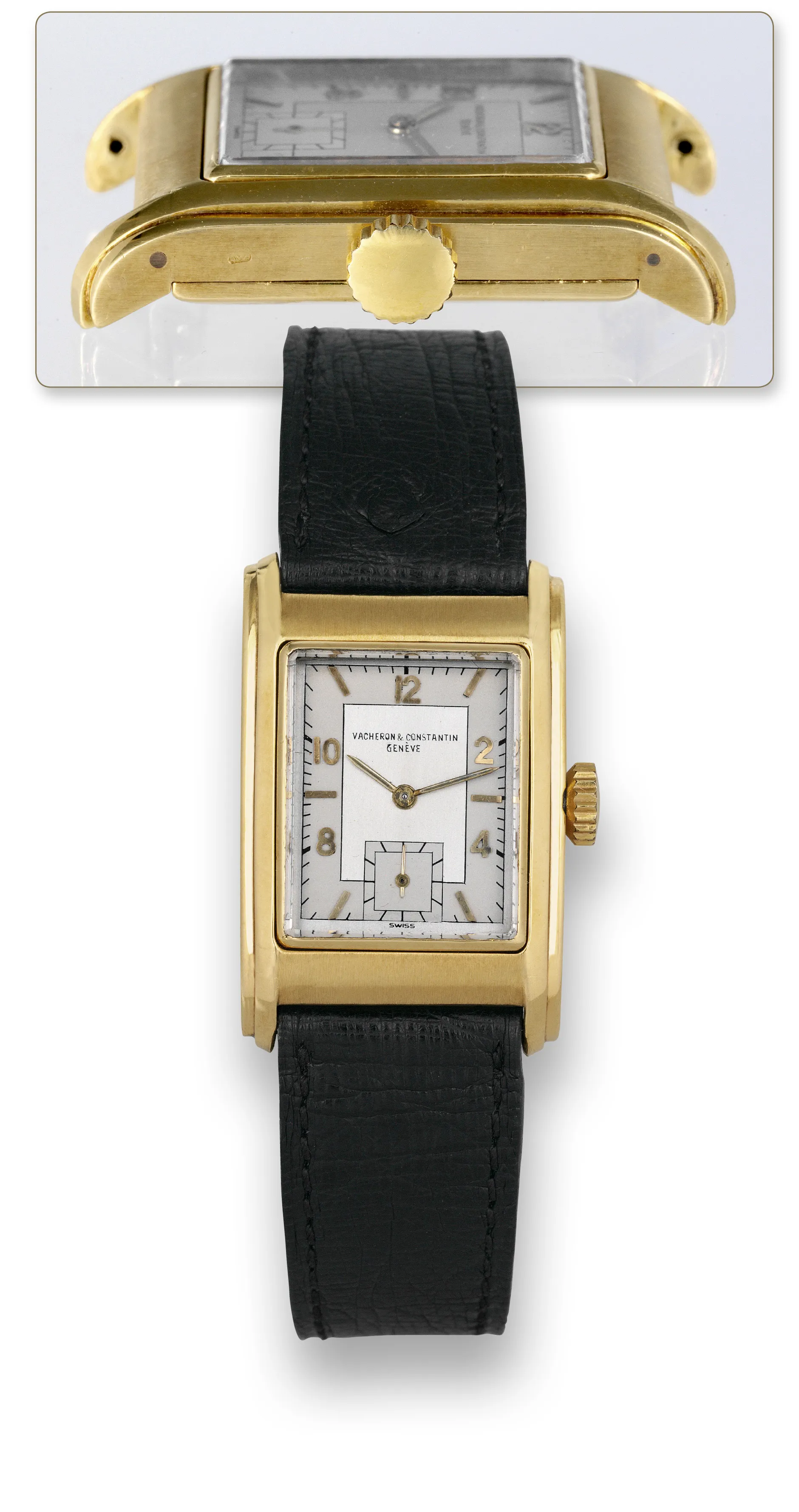 Vacheron Constantin Vintage 23mm Yellow gold Silver