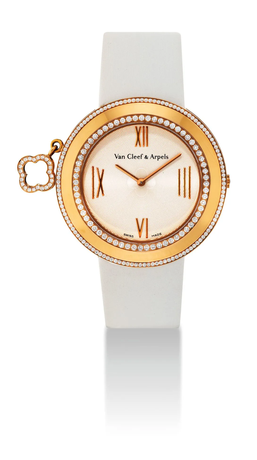 Van Cleef & Arpels VCARM95100 38mm Rose gold Silver