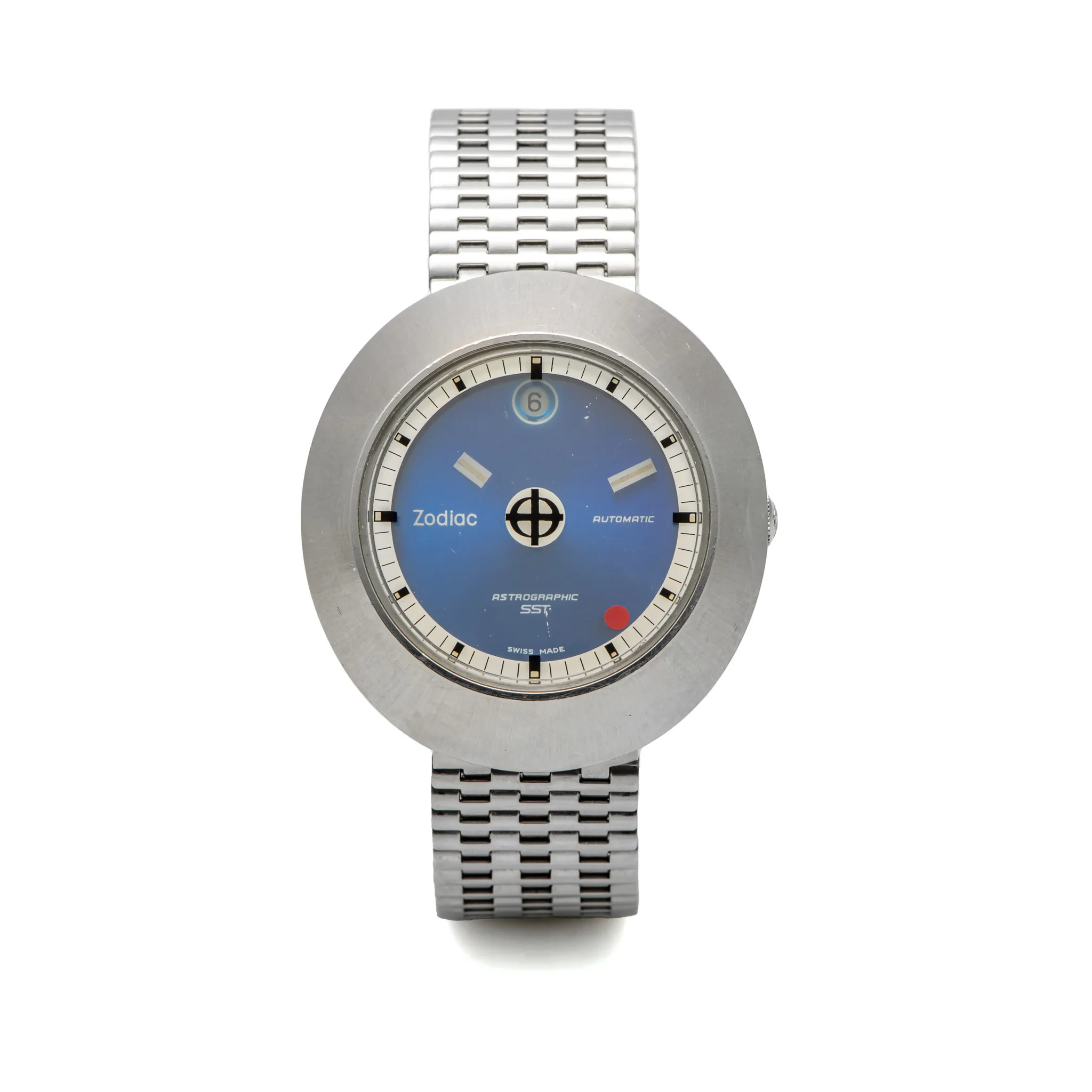 Zodiac Astrographic SST 2063-014 40mm Stainless steel Blue