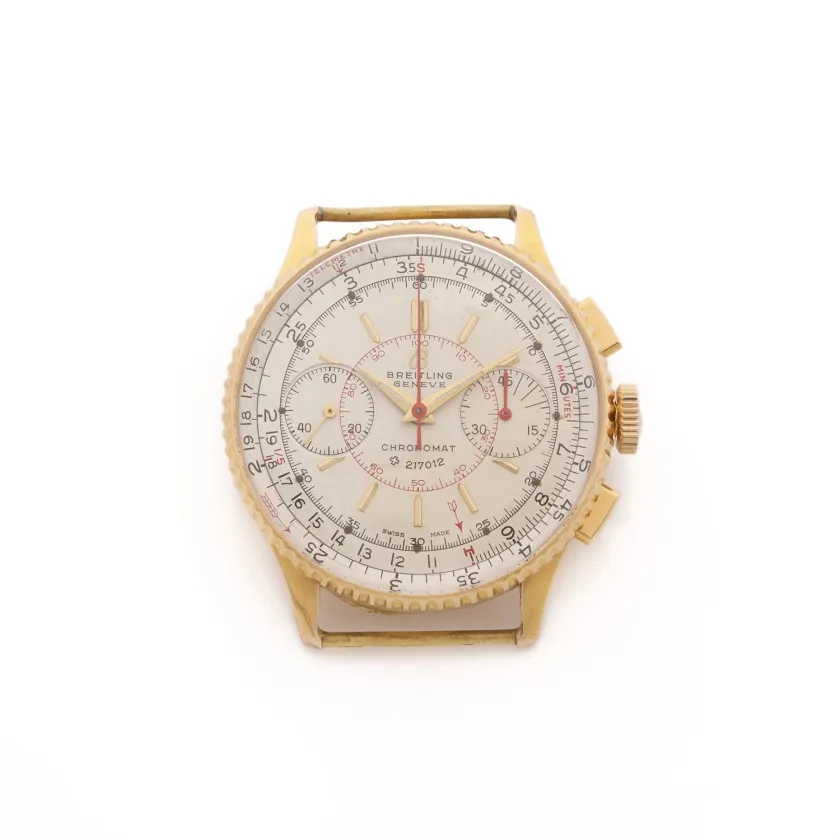 Breitling Chronomat 769 35.5mm Yellow gold Silver