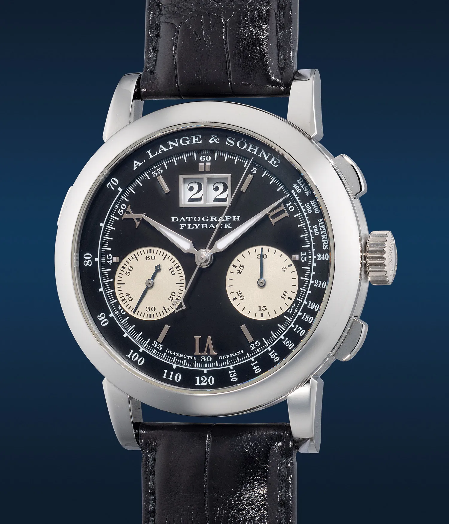 A. Lange & Söhne Datograph 403.035 39mm Platinum Black