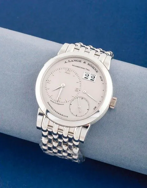 A. Lange & Söhne Lange 1 101.025 40mm Platinum Silver