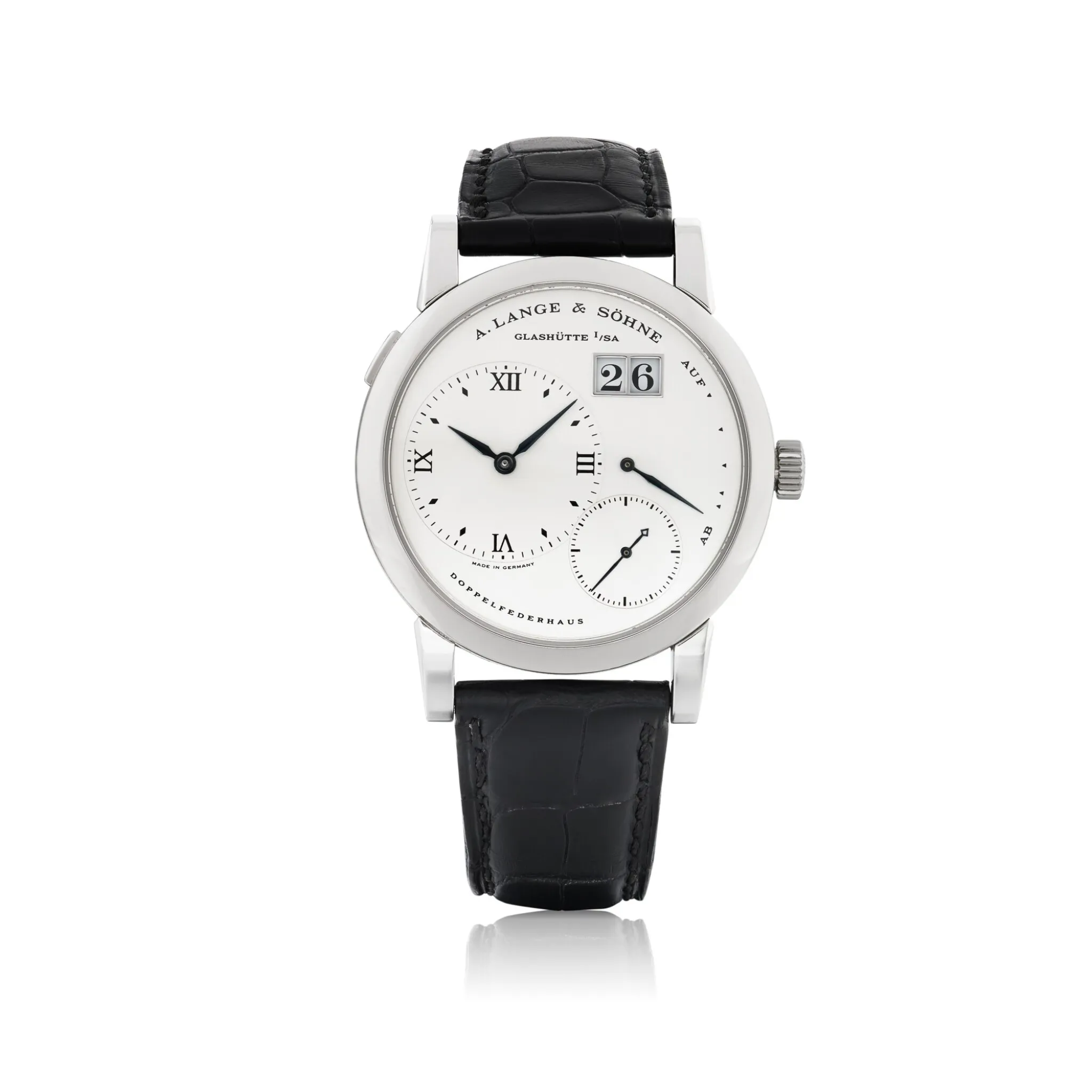 A. Lange & Söhne Lange 1 101.026 38.5mm Stainless steel White