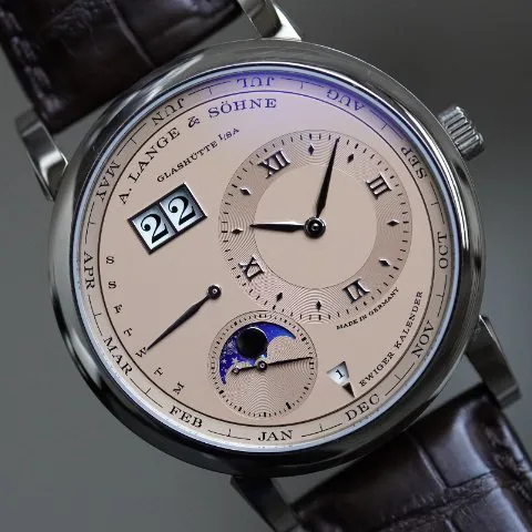 A. Lange & Söhne Lange 1 345.056 42mm White gold Golden