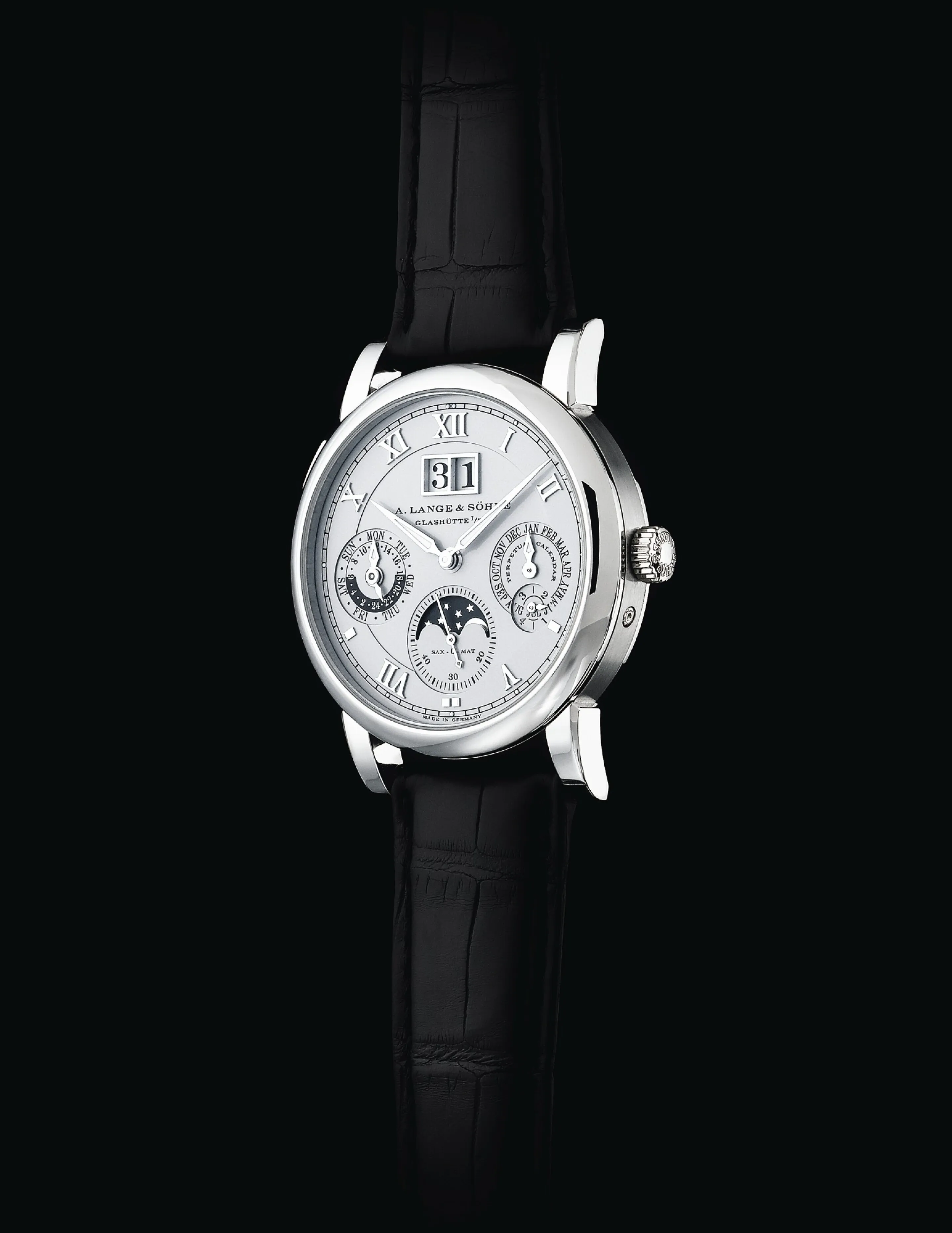 A. Lange & Söhne Langematik Perpetual 310.025 39mm Platinum Silver