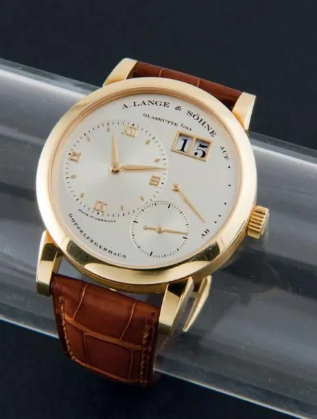 A. Lange & Söhne Lange 1 101.021 38.5mm Yellow gold Silver