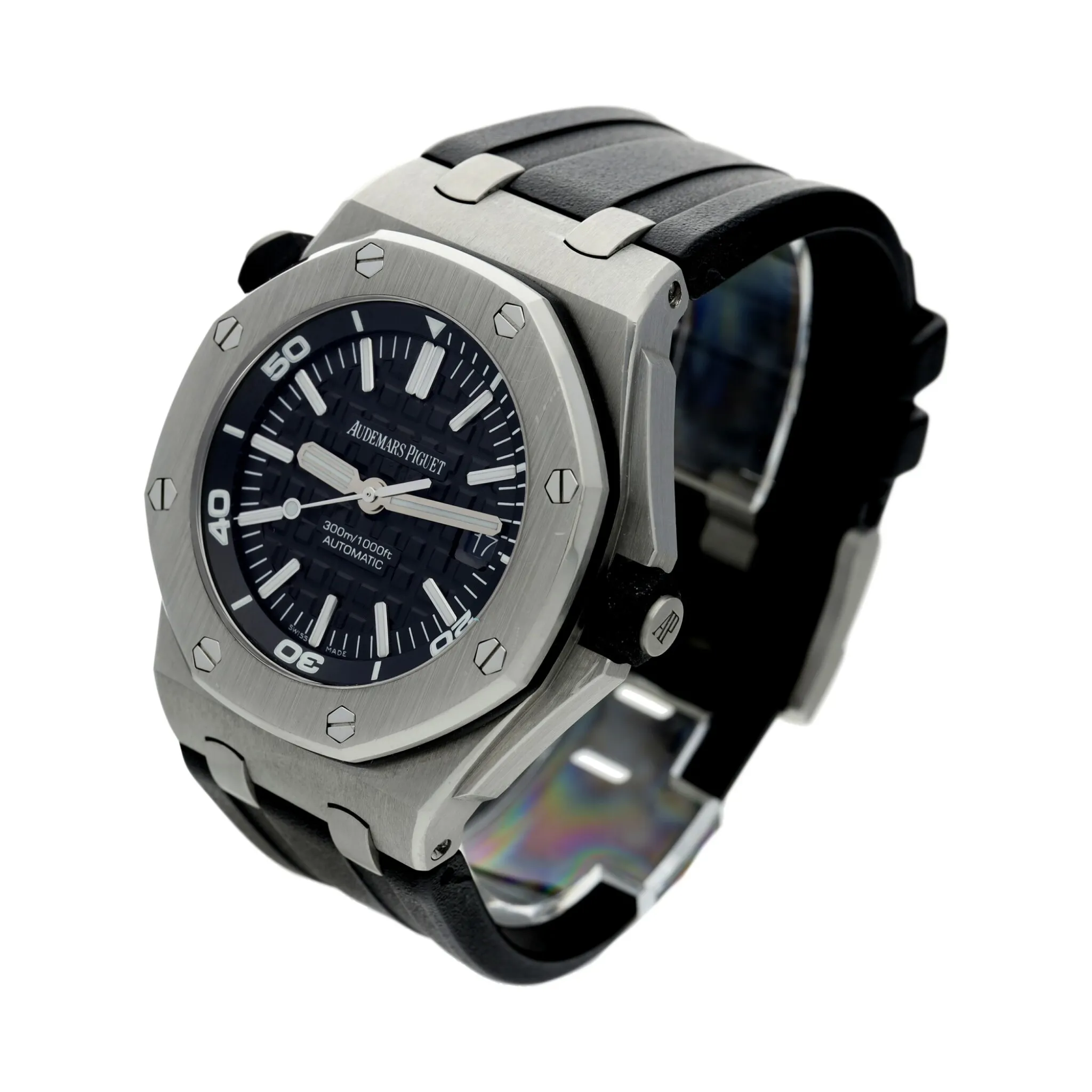 Audemars Piguet Royal Oak Offshore Diver 15703ST 42mm Stainless steel Black 1