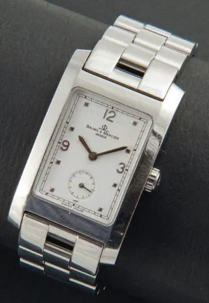 Baume & Mercier Hampton 25mm Stainless steel White