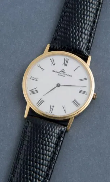 Baume & Mercier Classic 32mm Yellow gold Porcelain