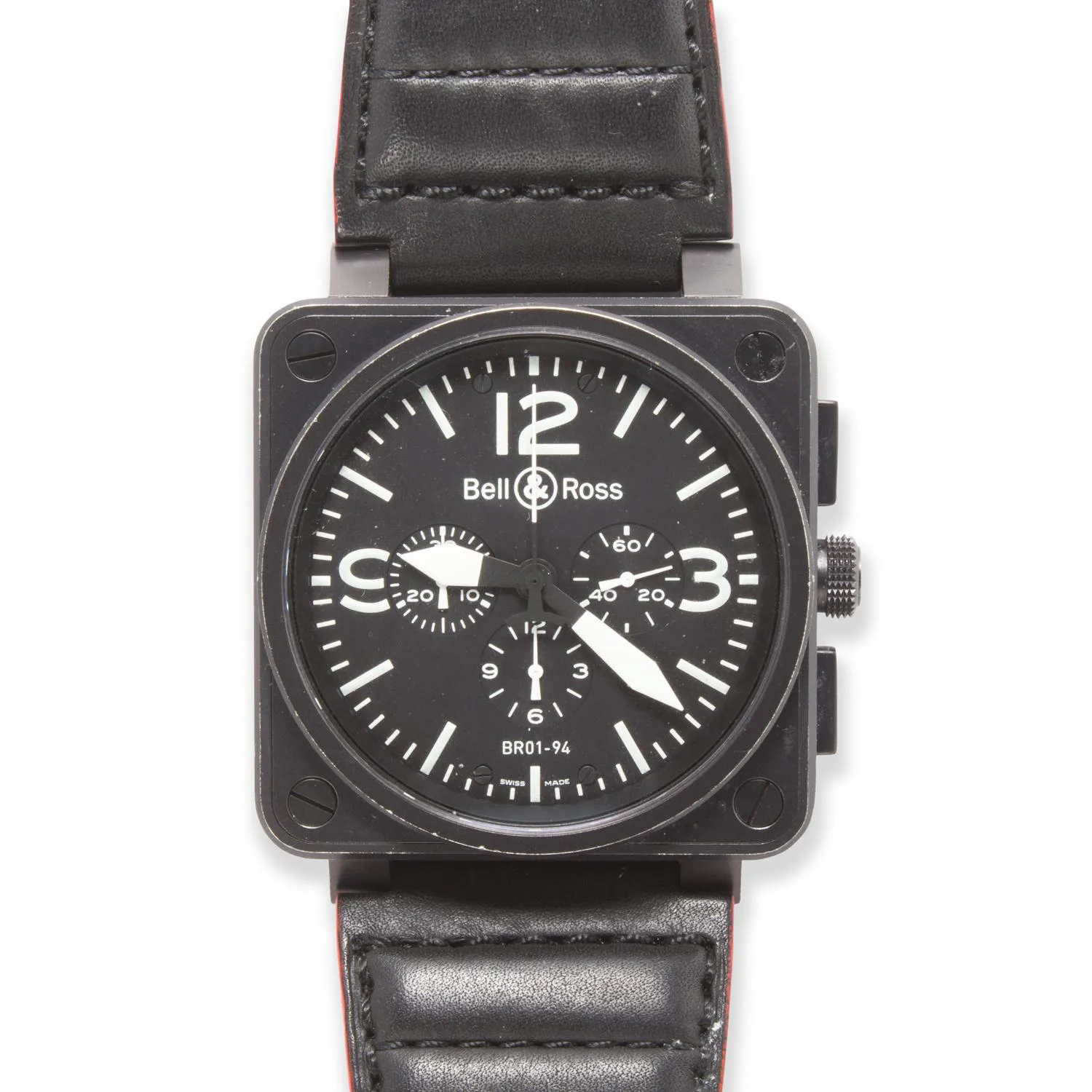 Bell & Ross Vintage BR01-94-S Stainless steel Black