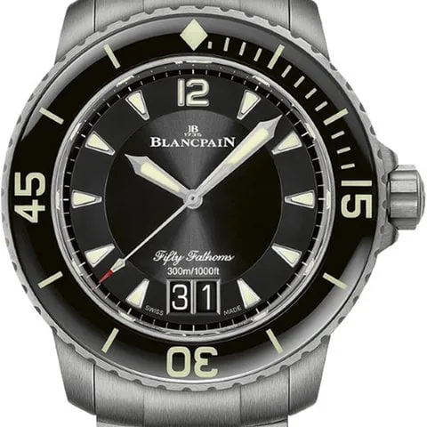 Blancpain Fifty Fathoms 5050 12B30 98B 45mm Titanium Black