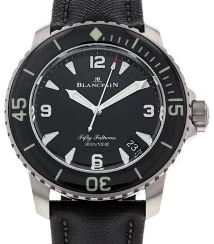 Blancpain Fifty Fathoms 5050-12B30-B52A 45mm Titanium Black