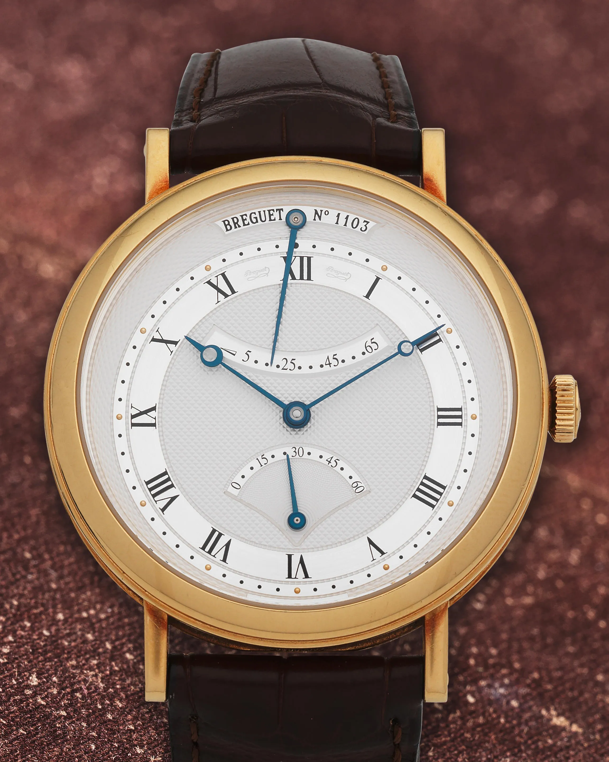 Breguet 5207BA/12/9V6 40mm Yellow gold Silver 2