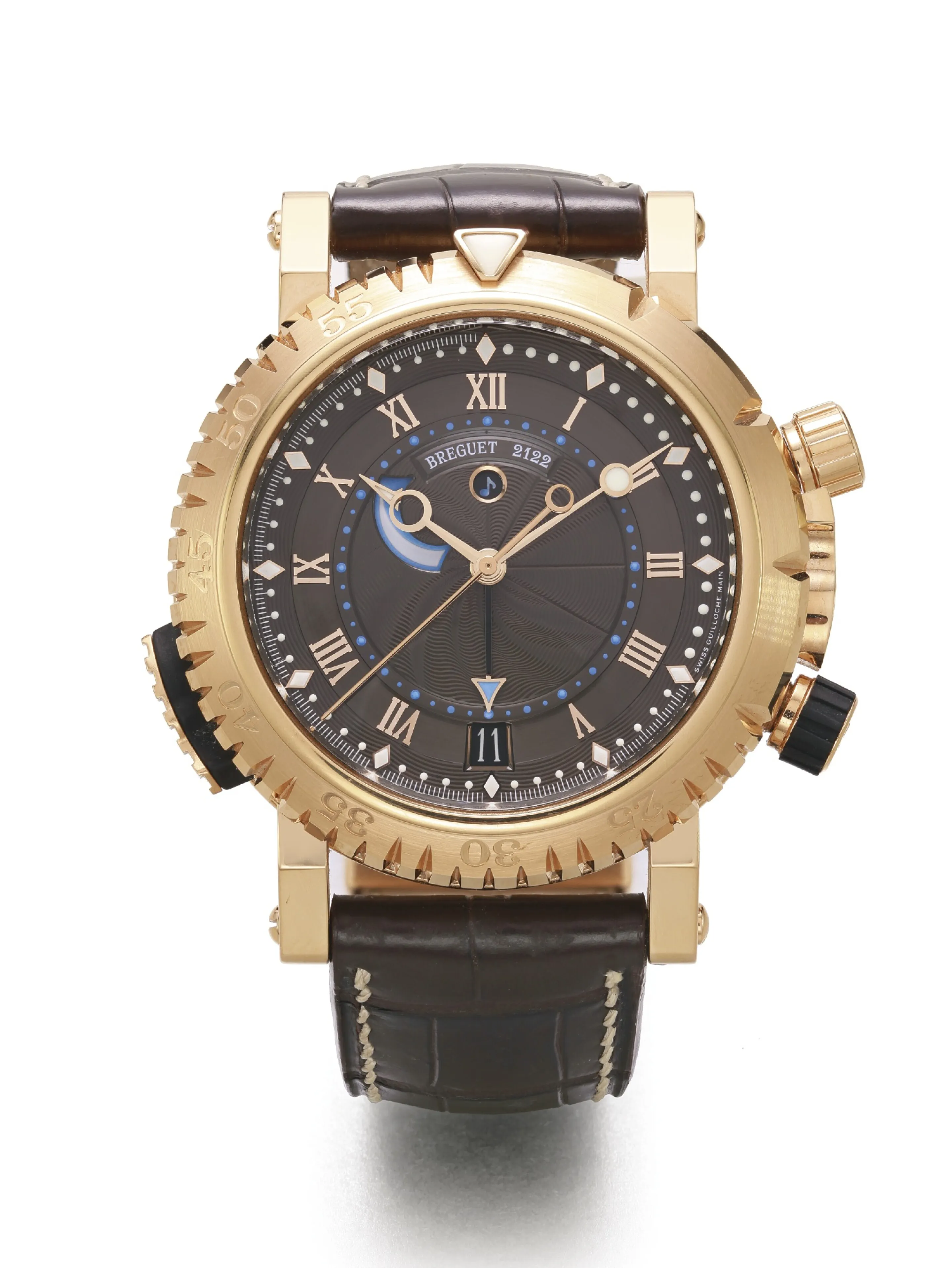 Breguet Marine 5847 46mm Rose gold Brown