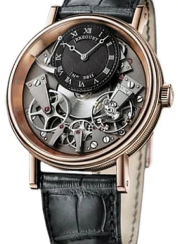 Breguet Tradition 7057br/g9/9w6 40mm Rose gold Black and Gray