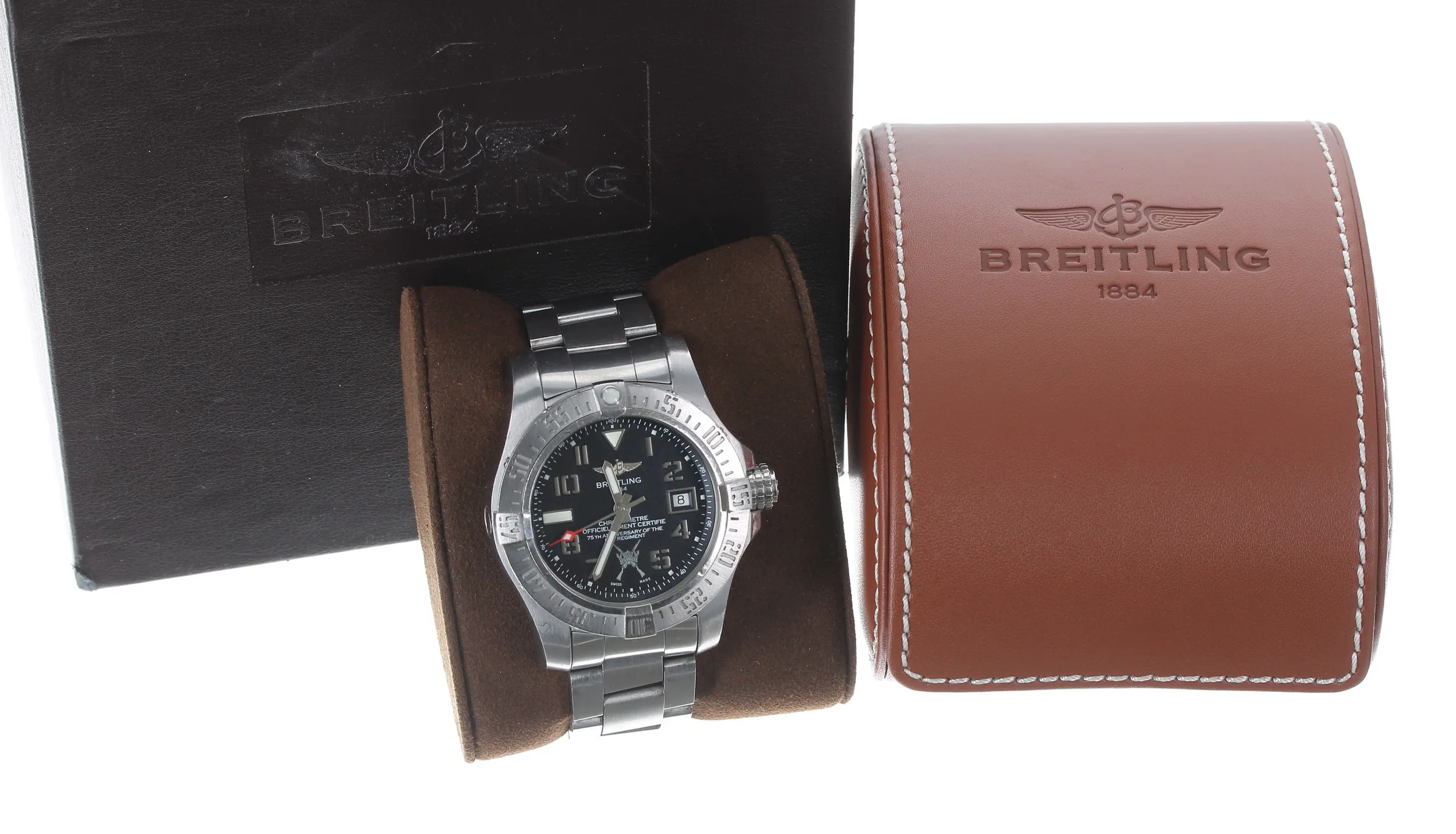 Breitling A17331 44mm Stainless steel Black 1