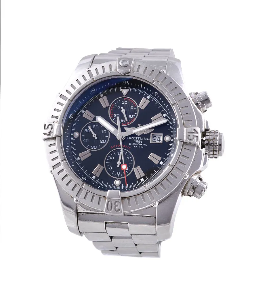 Breitling Avenger A13370 48mm Stainless steel Navy blue