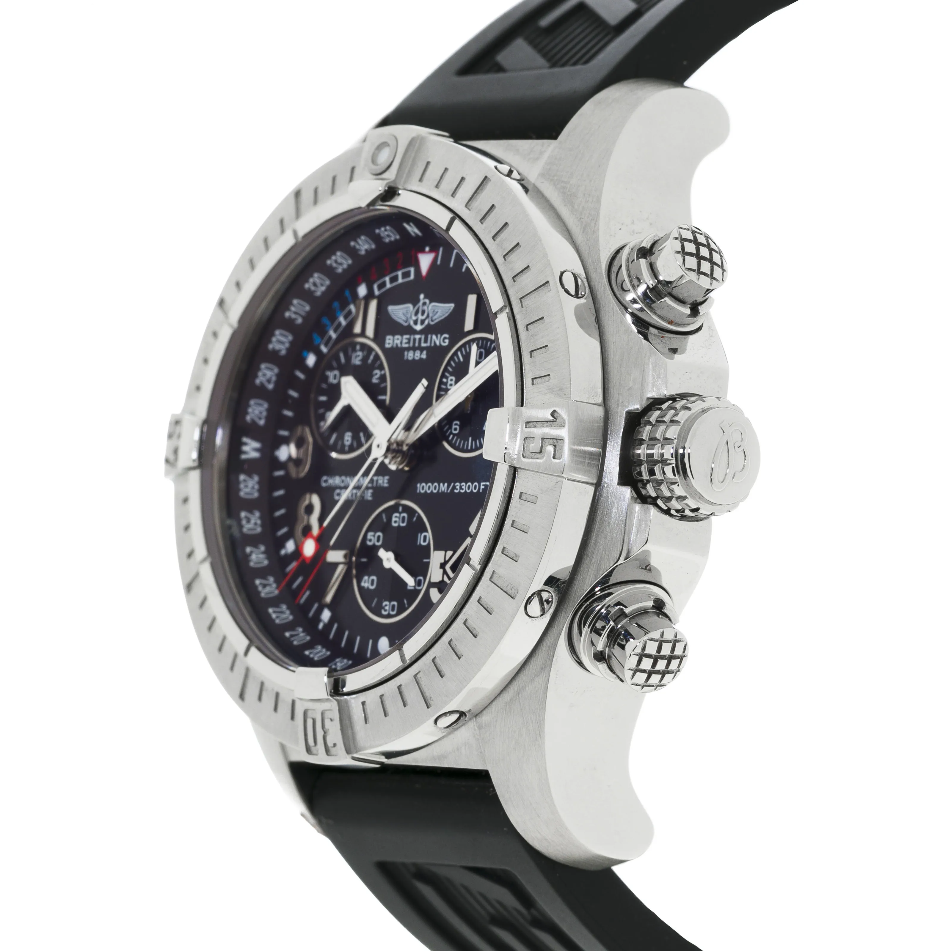 Breitling Avenger A73390 44mm Stainless steel Black 1