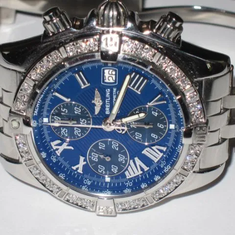 Breitling Chronomat A13356 44mm Steel Blue