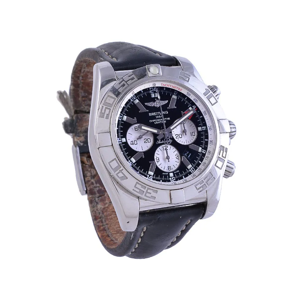 Breitling Chronomat AB0410 47mm Stainless steel Black