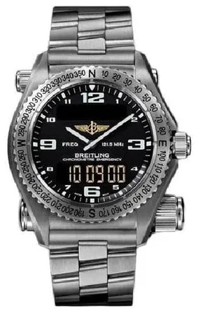 Breitling Emergency E7632110B576 42mm Titanium Black