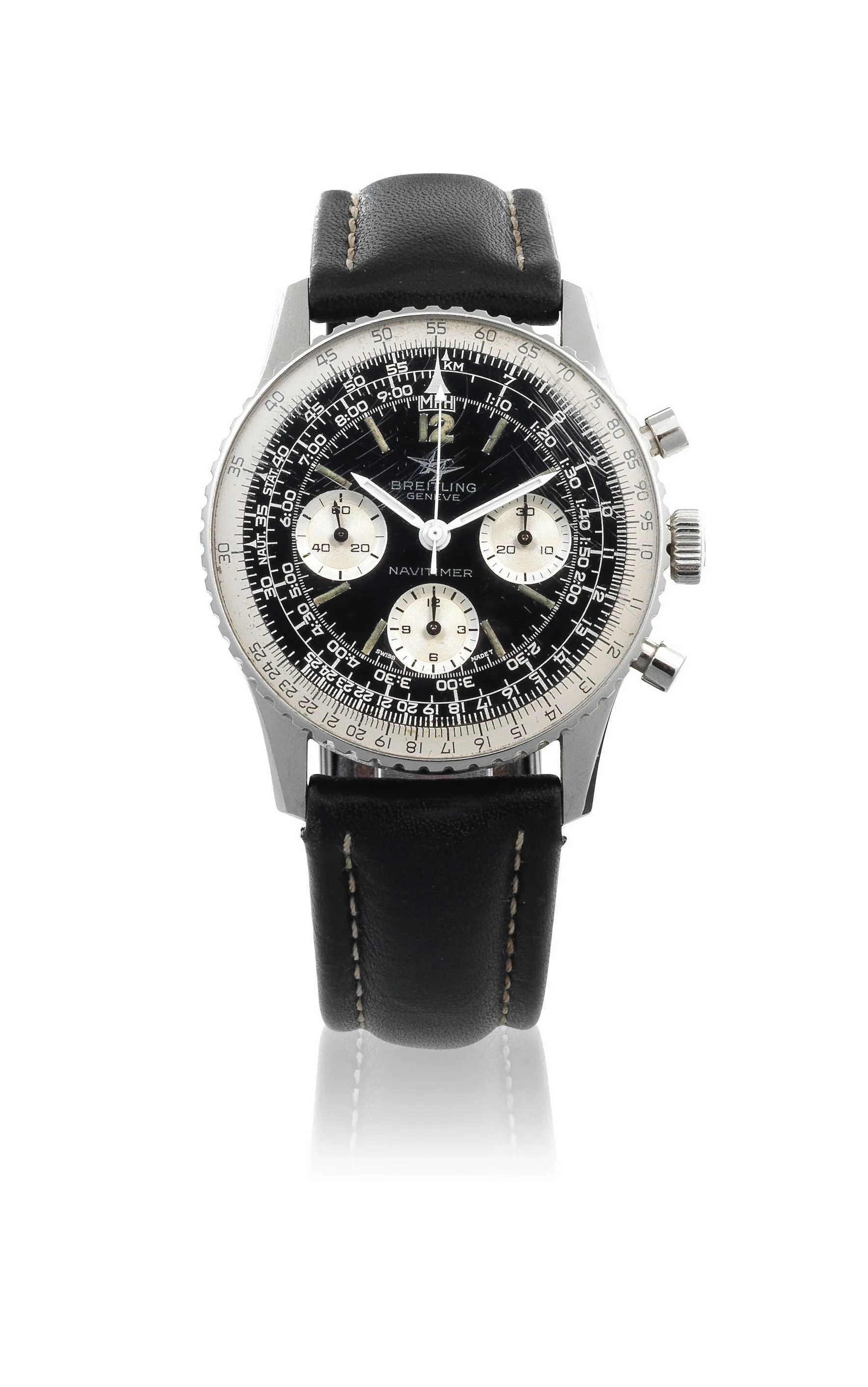 Breitling Navitimer 806 40mm Stainless steel Black