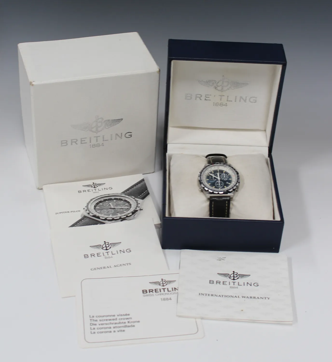 Breitling Navitimer A59027 43mm Stainless steel Blue 3