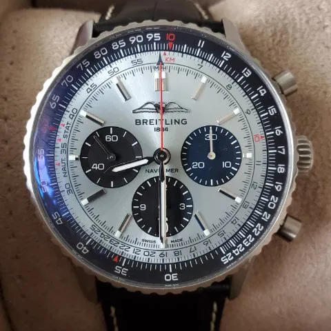 Breitling Navitimer AB0138241C1P1 43mm Stainless steel Blue