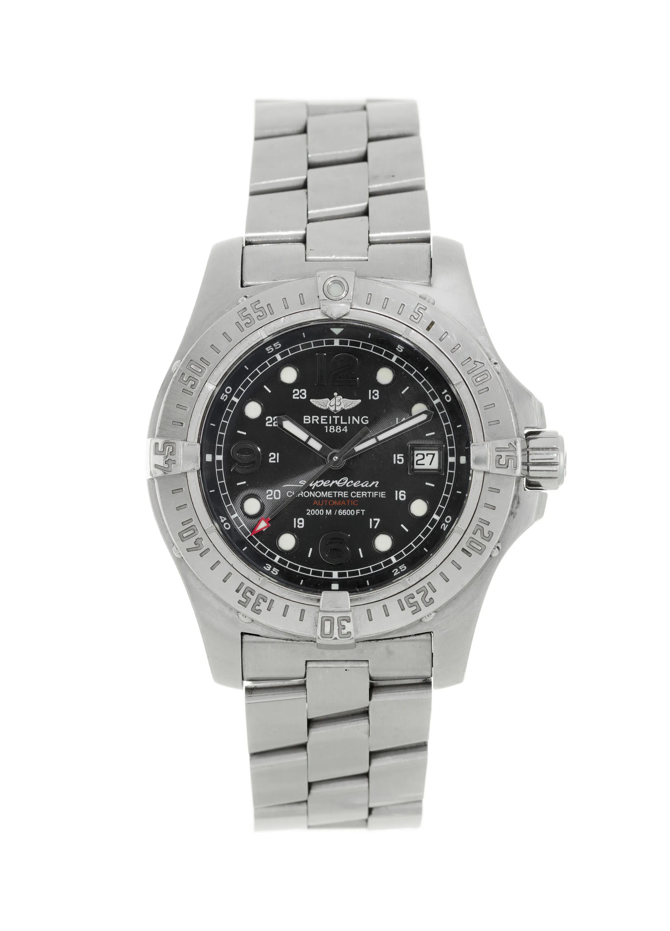 Breitling Superocean A17390 43mm Stainless steel Black