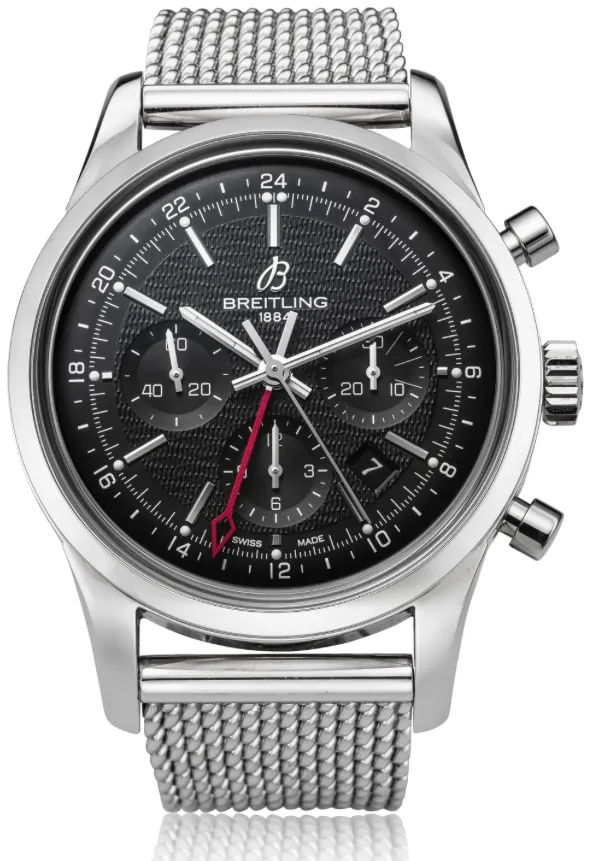 Breitling Transocean AB045112/BC67 43mm Steel Anthracite