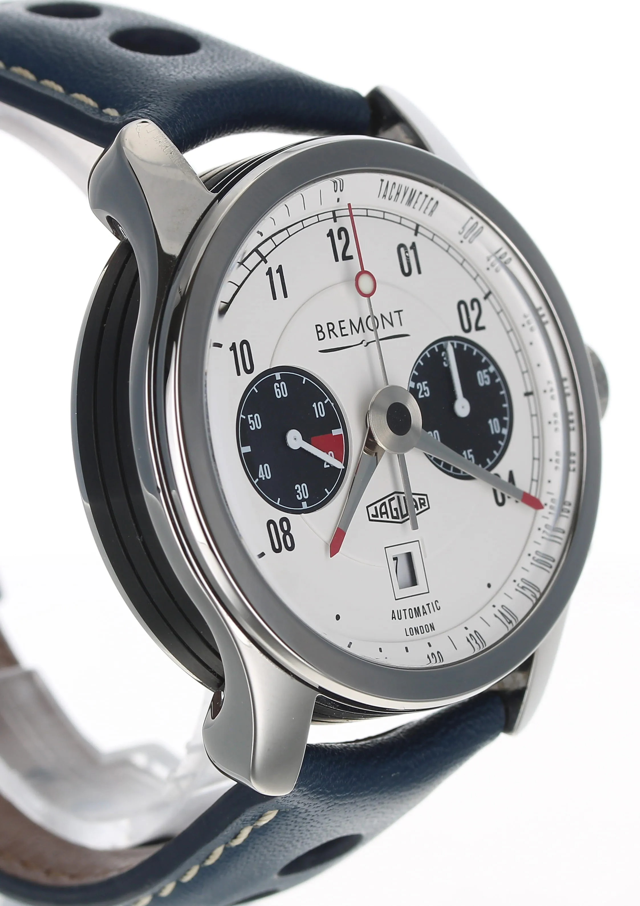 Bremont Jaguar J-MKII-WH-R-S 43mm Stainless steel White 3