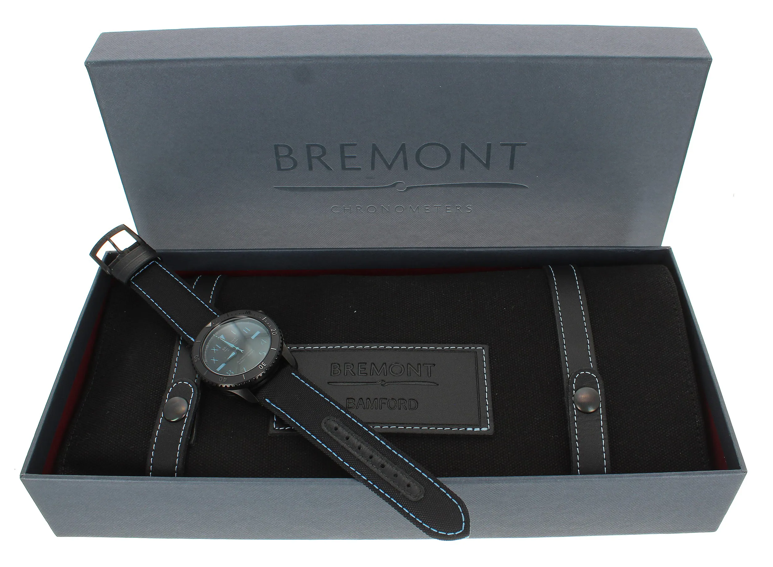 Bremont Supermarine S500-BAMFORD-R-S 43mm Stainless steel Black 1